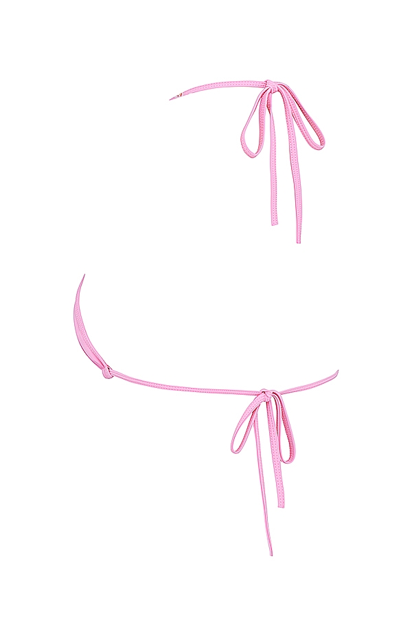 bikini-oberteil mit blütenmuster