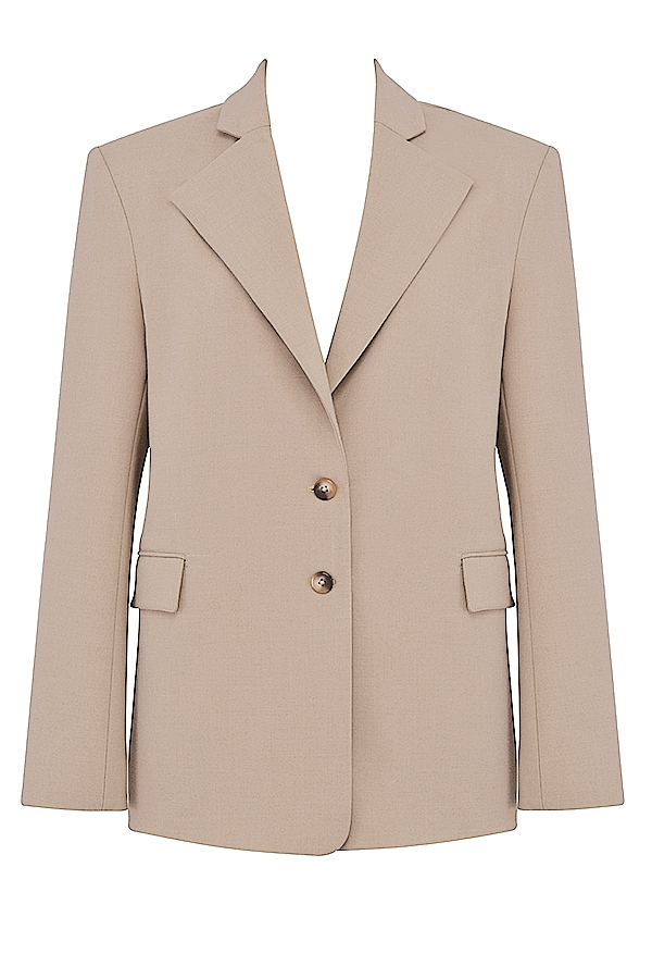 oversize-blazer in nerz