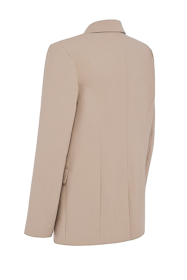 oversize-blazer in nerz