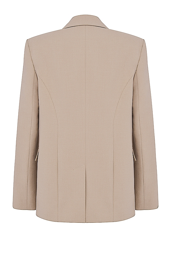 oversize-blazer in nerz