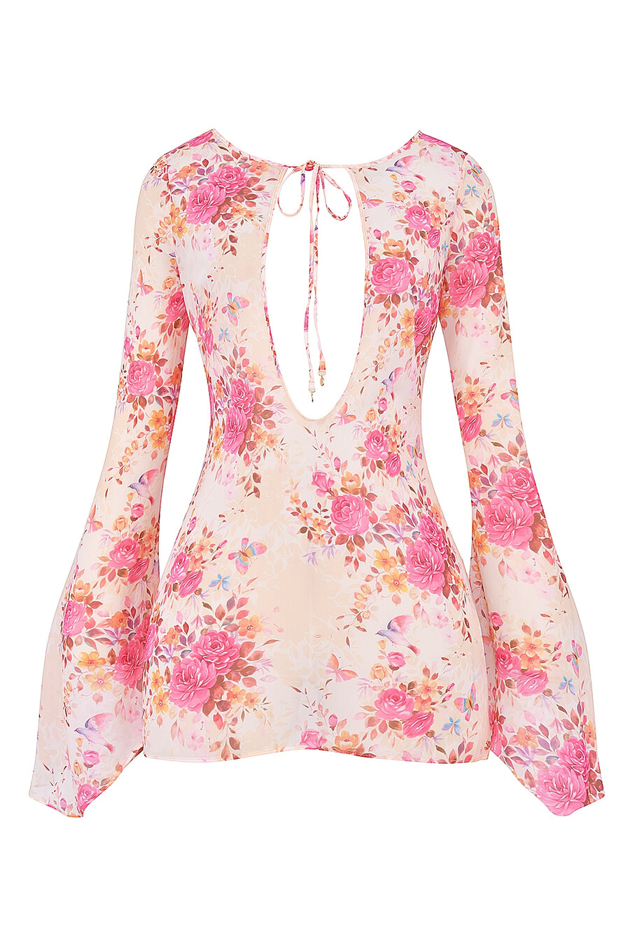 strandkleid mit blumenmuster