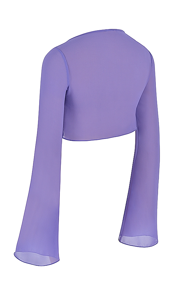 violettes strandkleid