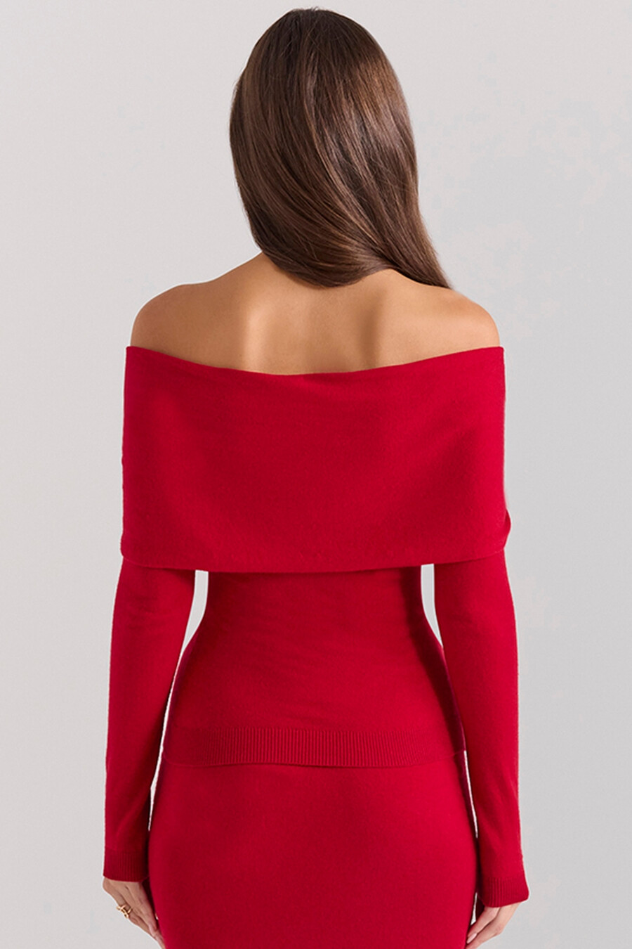 holly red kaschmir-mischpullover