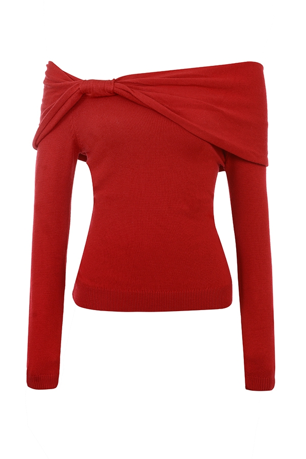 holly red kaschmir-mischpullover