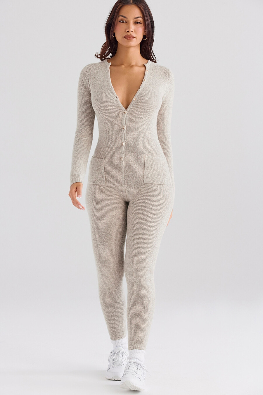 opal marl loungewear jumpsuit
