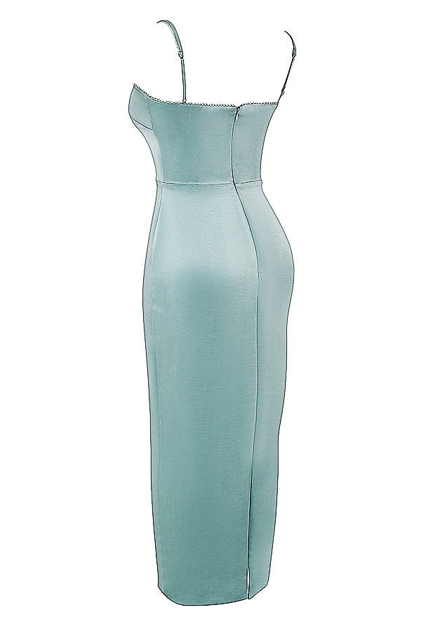 maxikleid in helljade