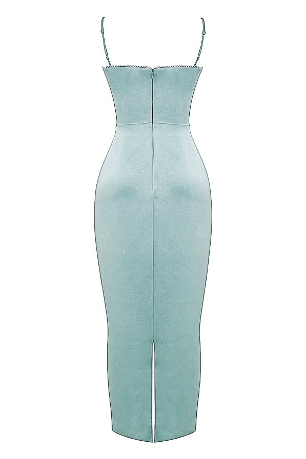 maxikleid in helljade