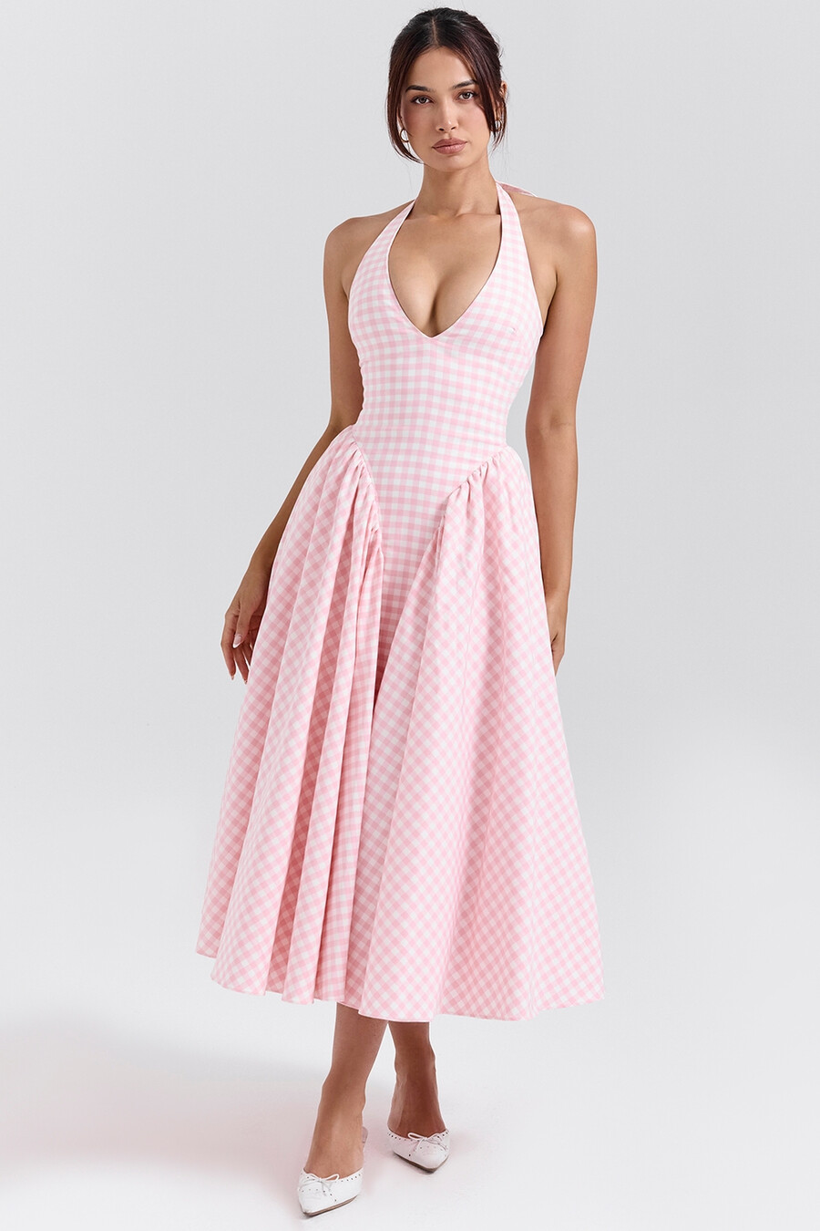 erdbeer-shortcake-gingham-halter-midikleid