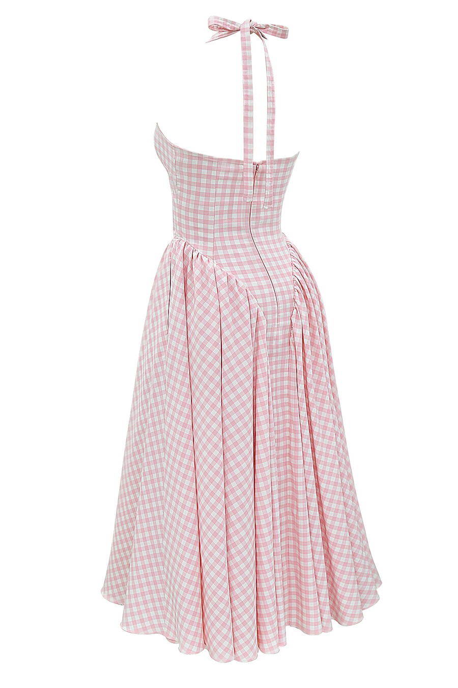 erdbeer-shortcake-gingham-halter-midikleid