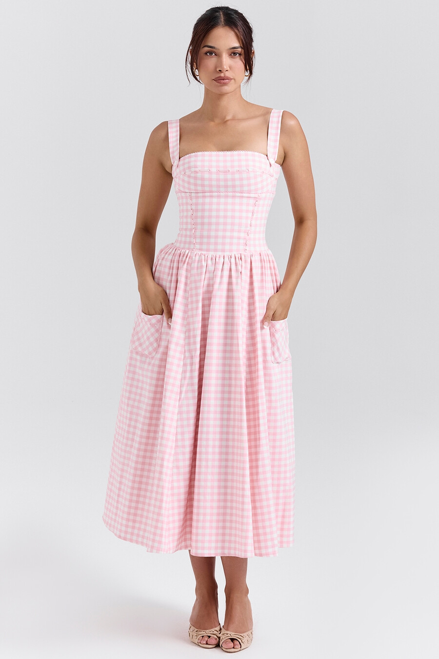 erdbeer-shortcake-gingham-midikleid