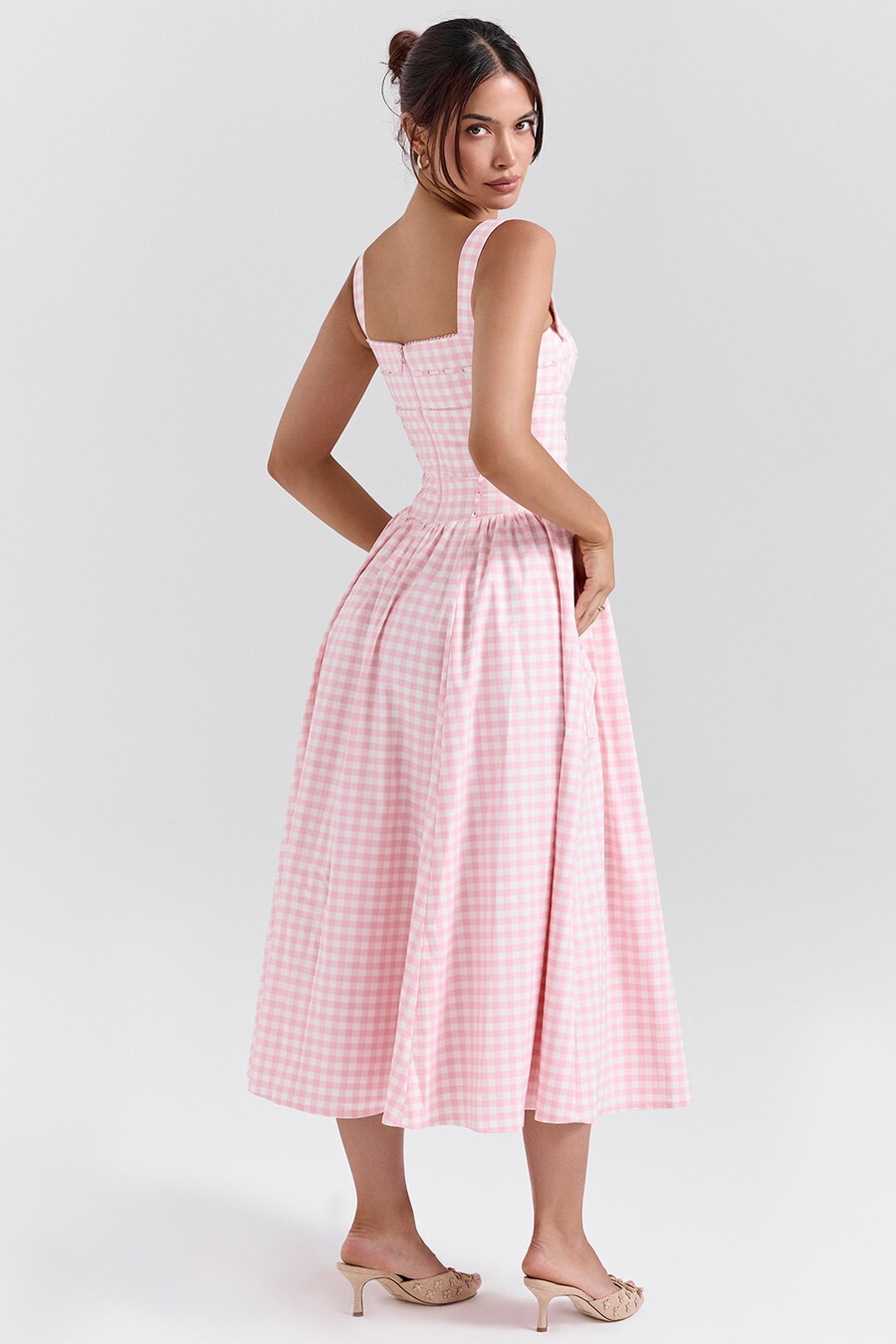 erdbeer-shortcake-gingham-midikleid