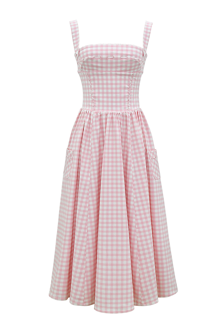 erdbeer-shortcake-gingham-midikleid
