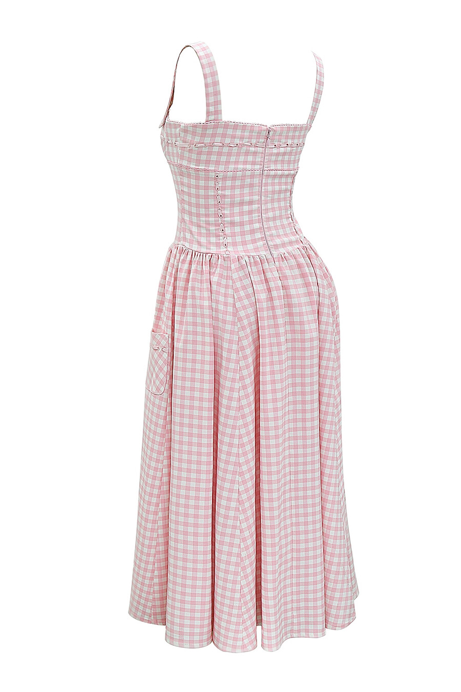 erdbeer-shortcake-gingham-midikleid