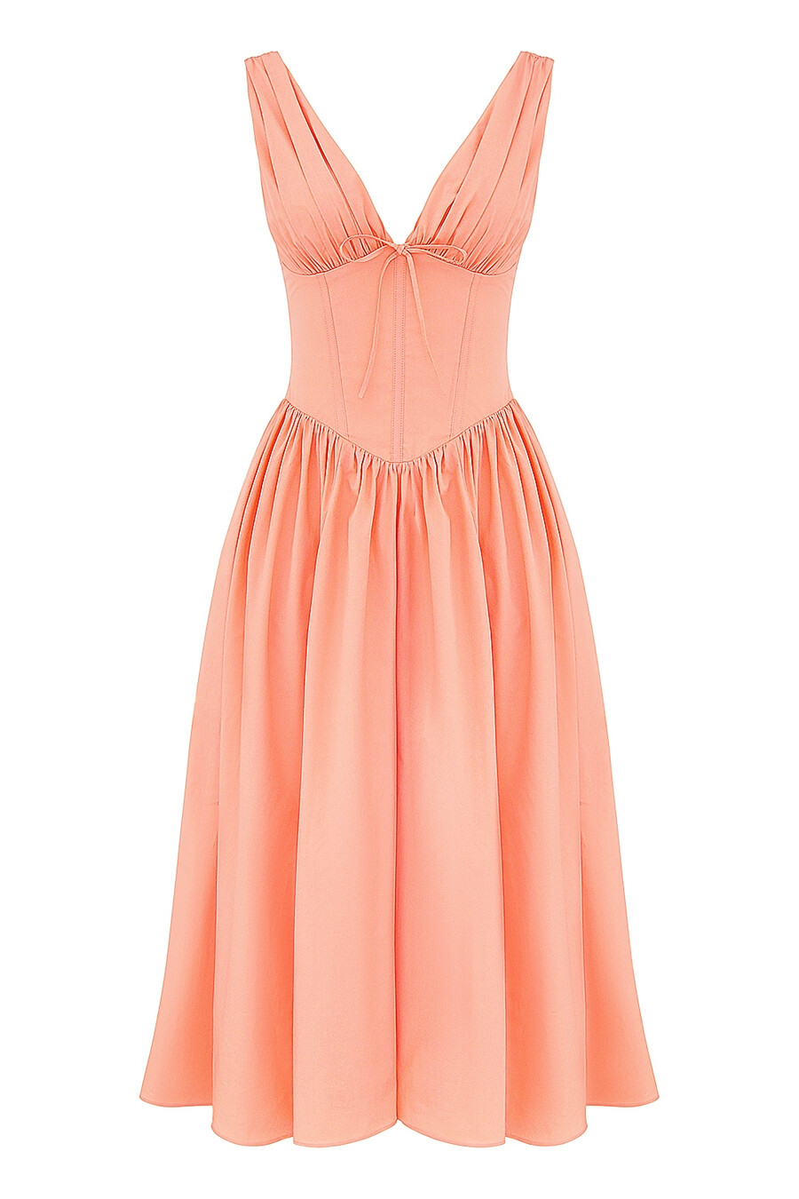 sorbet baumwoll-korsett-sommerkleid