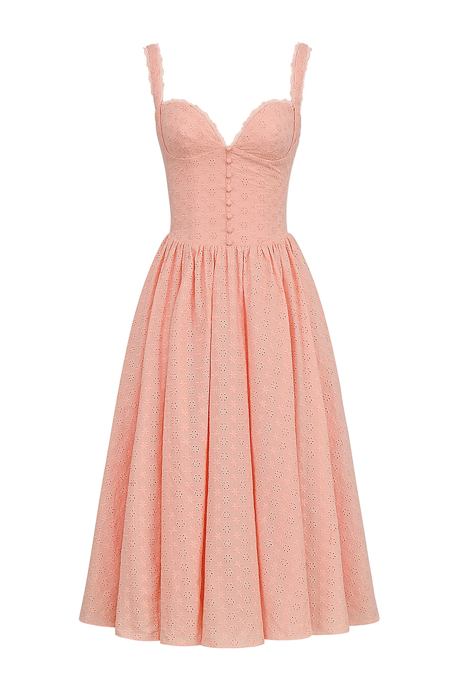 pfirsich-broderie-anglais-midi-sommerkleid
