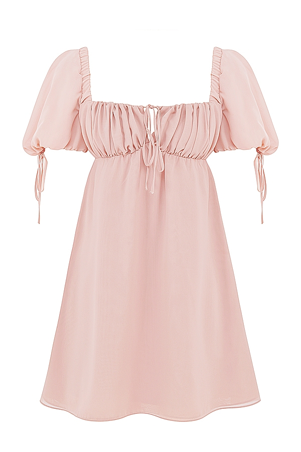 minikleid in pink quartz