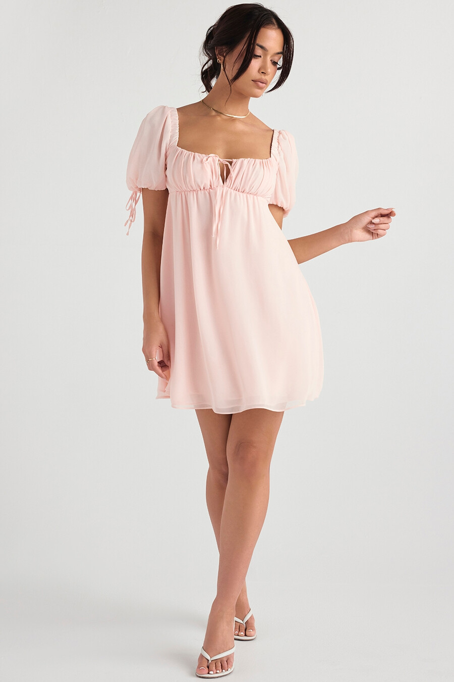 minikleid in pink quartz