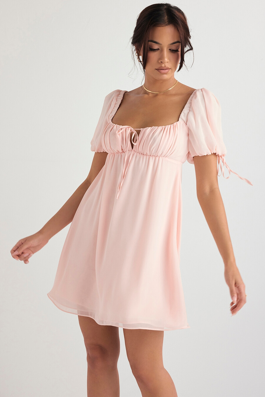 minikleid in pink quartz