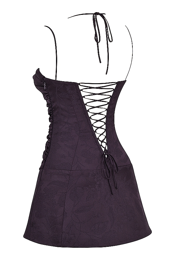 nightshade korsett-minikleid