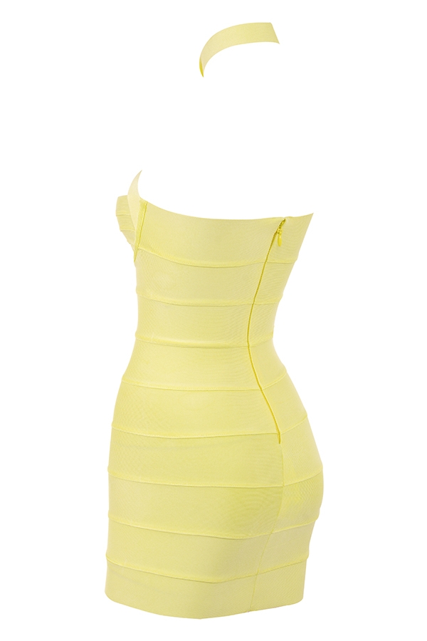 butterblumen-bandagen-halter-minikleid
