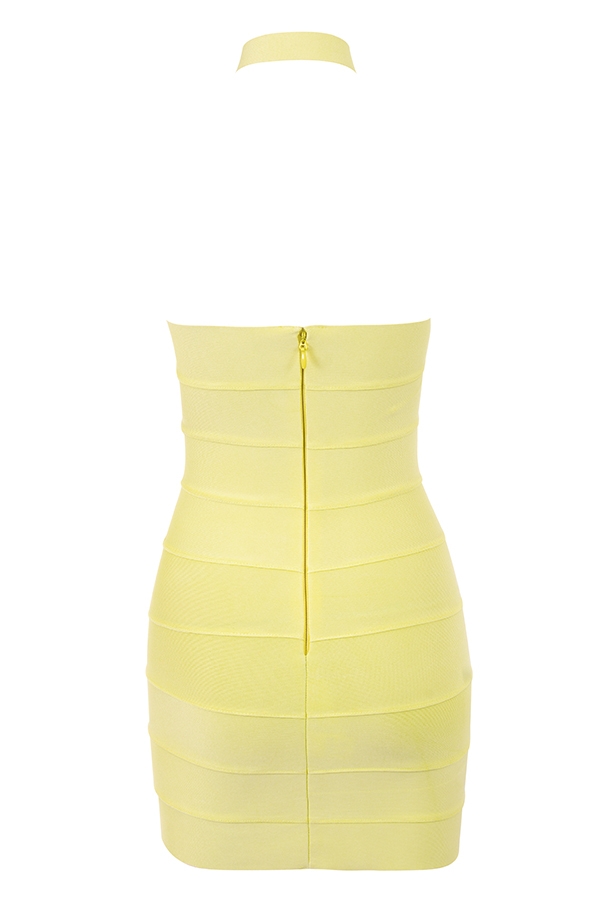 butterblumen-bandagen-halter-minikleid
