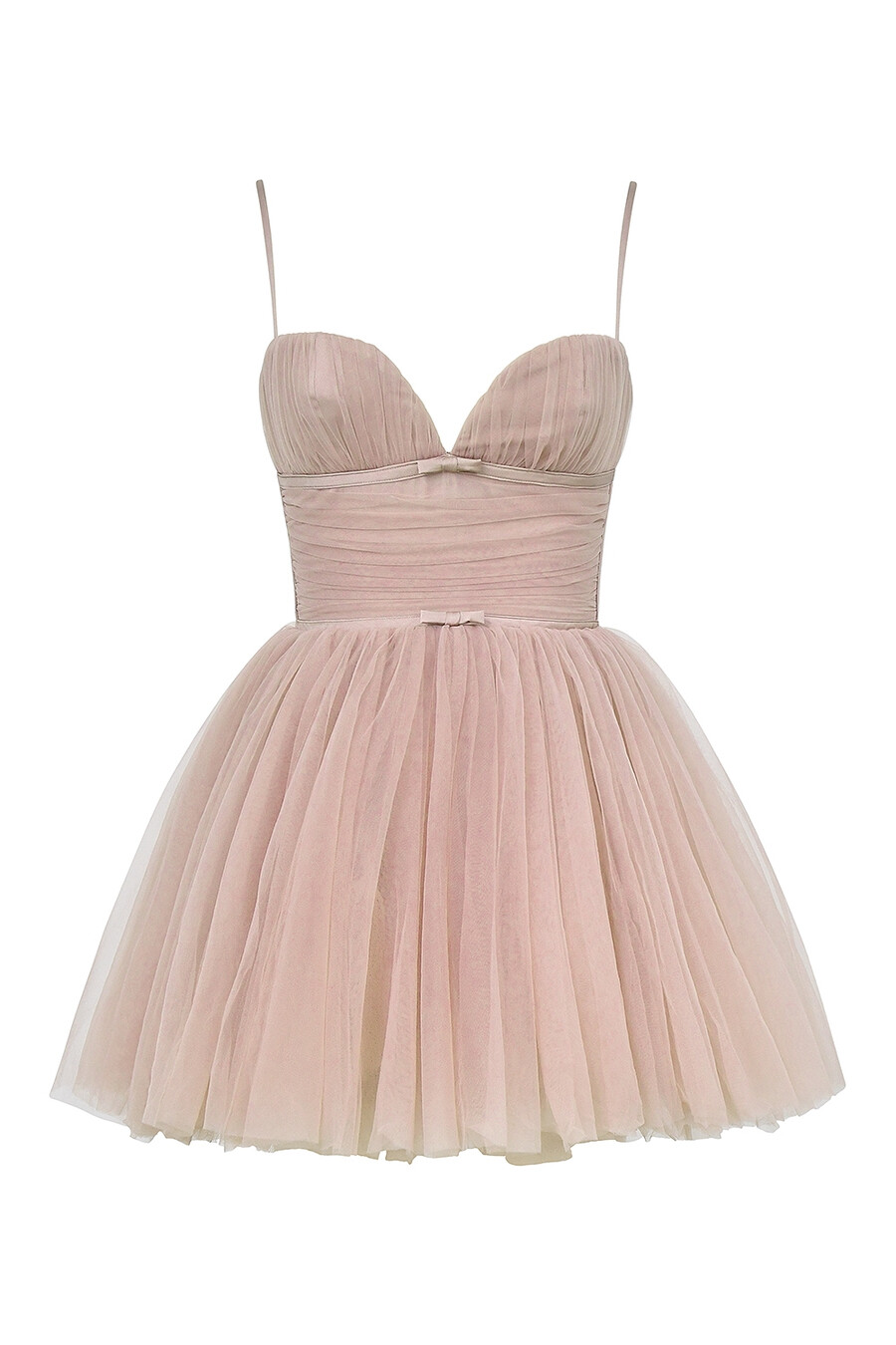 minikleid aus tüll mit französischem rosenmuster