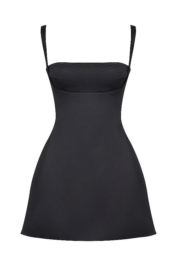 schwarzes minikleid