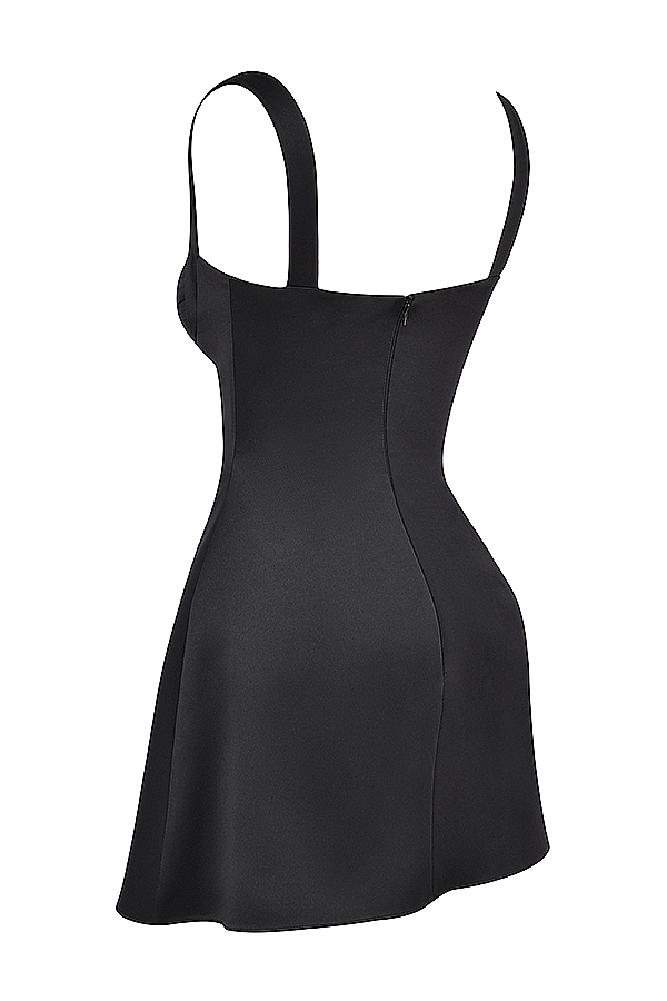 schwarzes minikleid