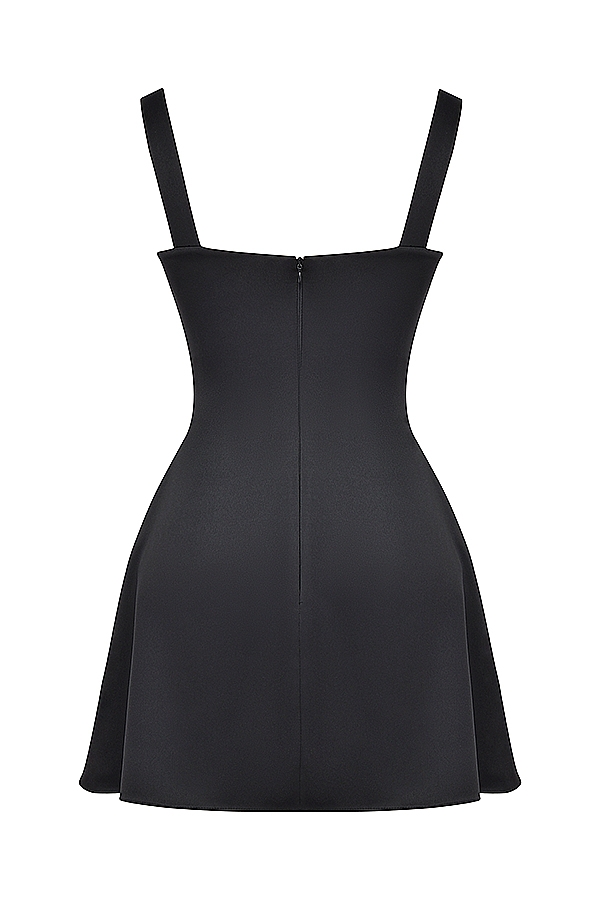 schwarzes minikleid