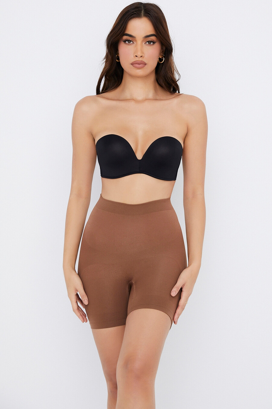 sculpting shorts mocha