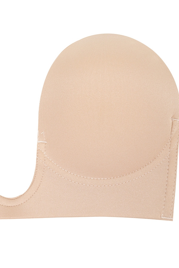 selbstklebender u-ausschnitt-bh – beige