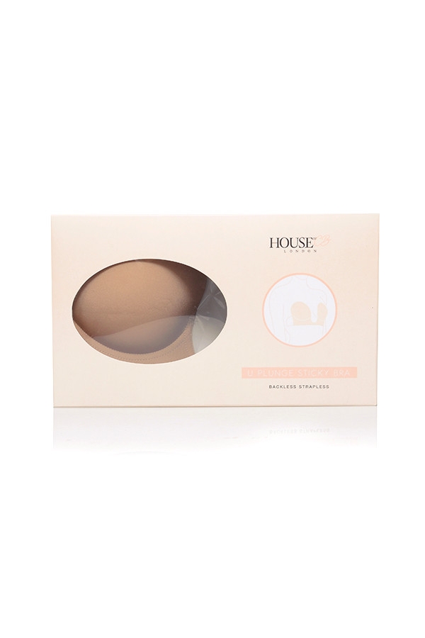 selbstklebender u-ausschnitt-bh – beige