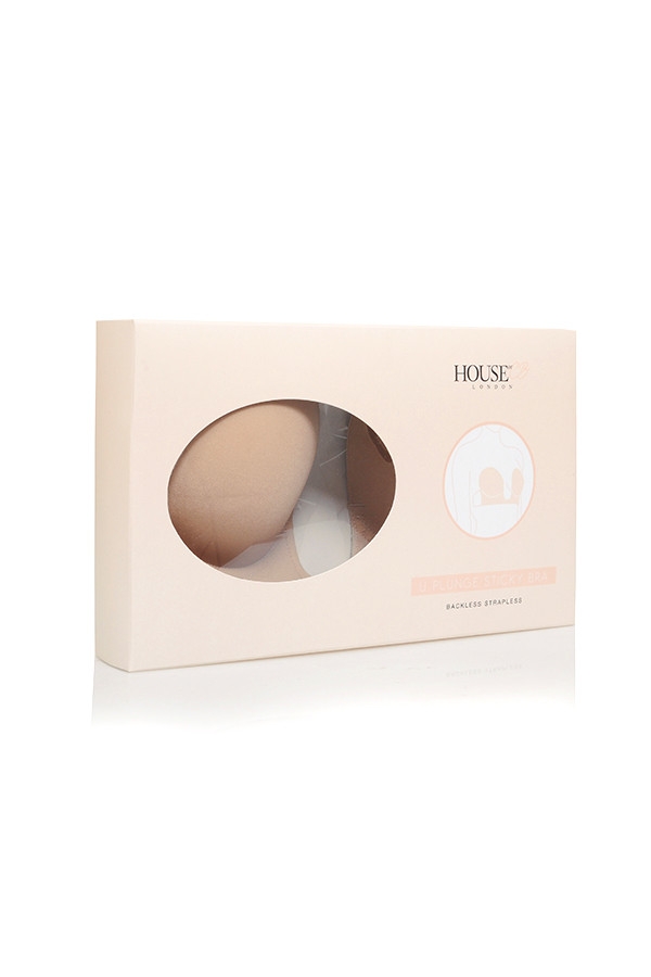 selbstklebender u-ausschnitt-bh – beige