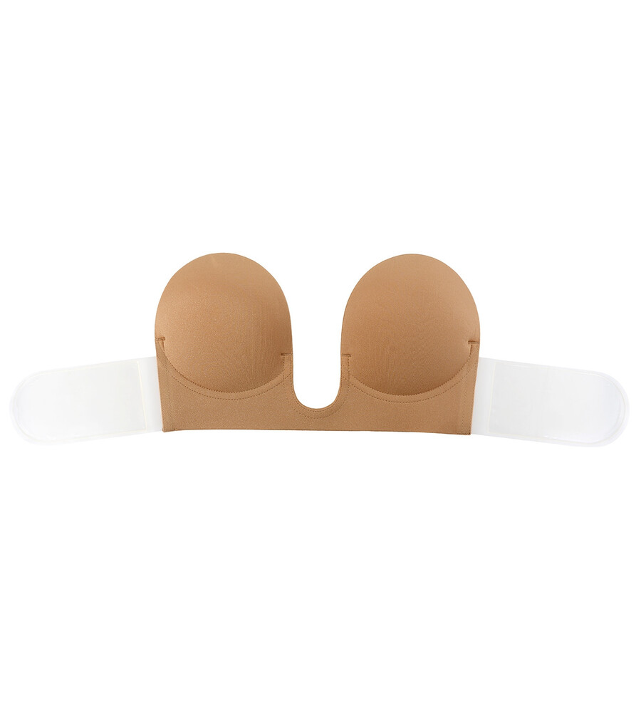 selbstklebender u-ausschnitt-bh – karamell