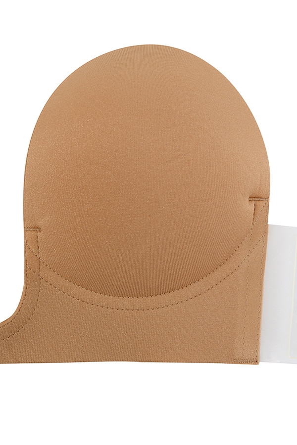 selbstklebender u-ausschnitt-bh – karamell