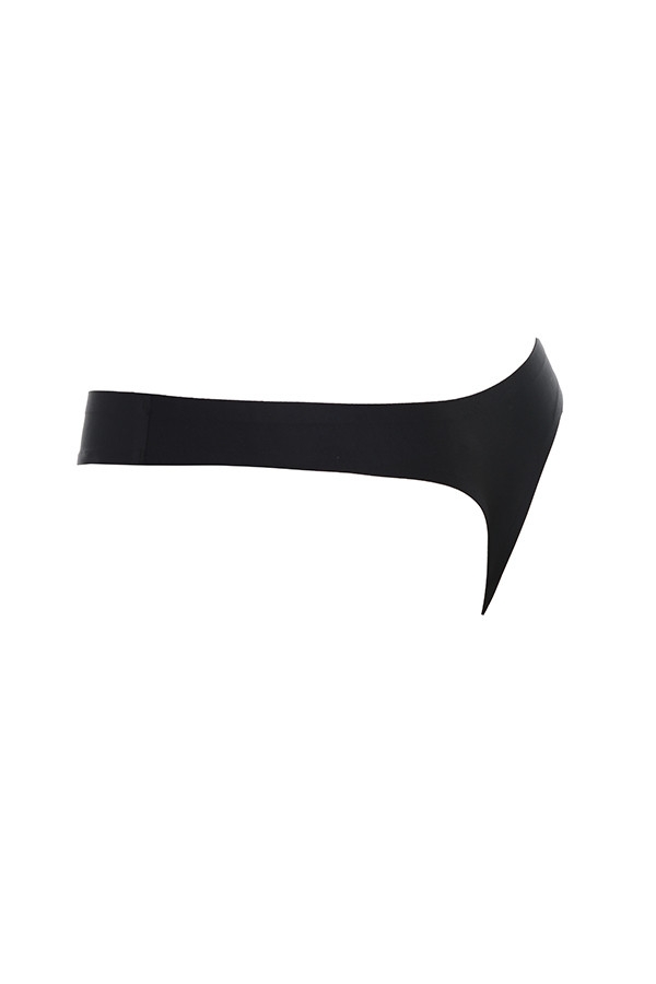 nahtloser stringtanga – schwarz