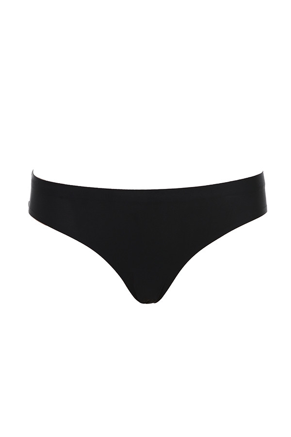 nahtlose slips – schwarz