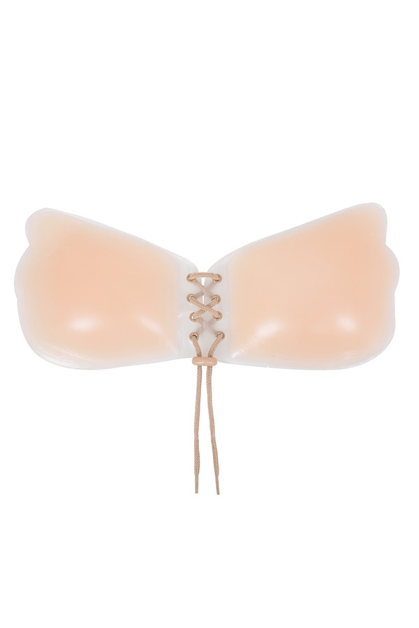 unsichtbarer silikon-push-up-bh – beige