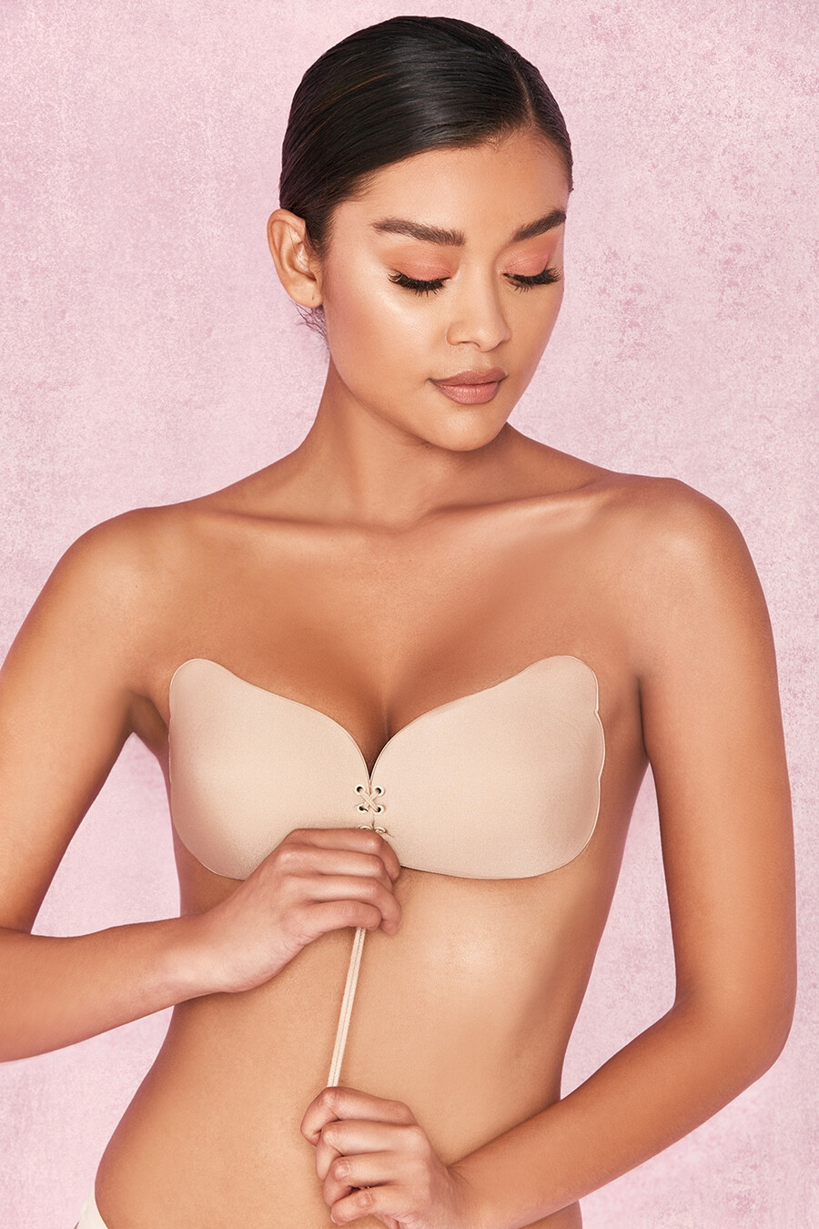unsichtbarer push-up-bh – beige