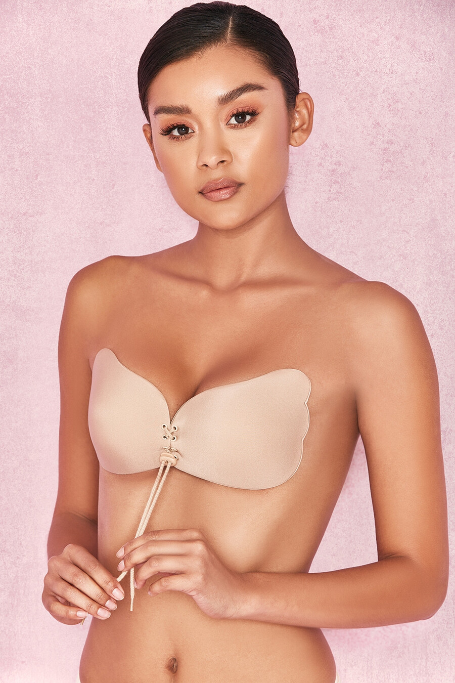 unsichtbarer push-up-bh – beige