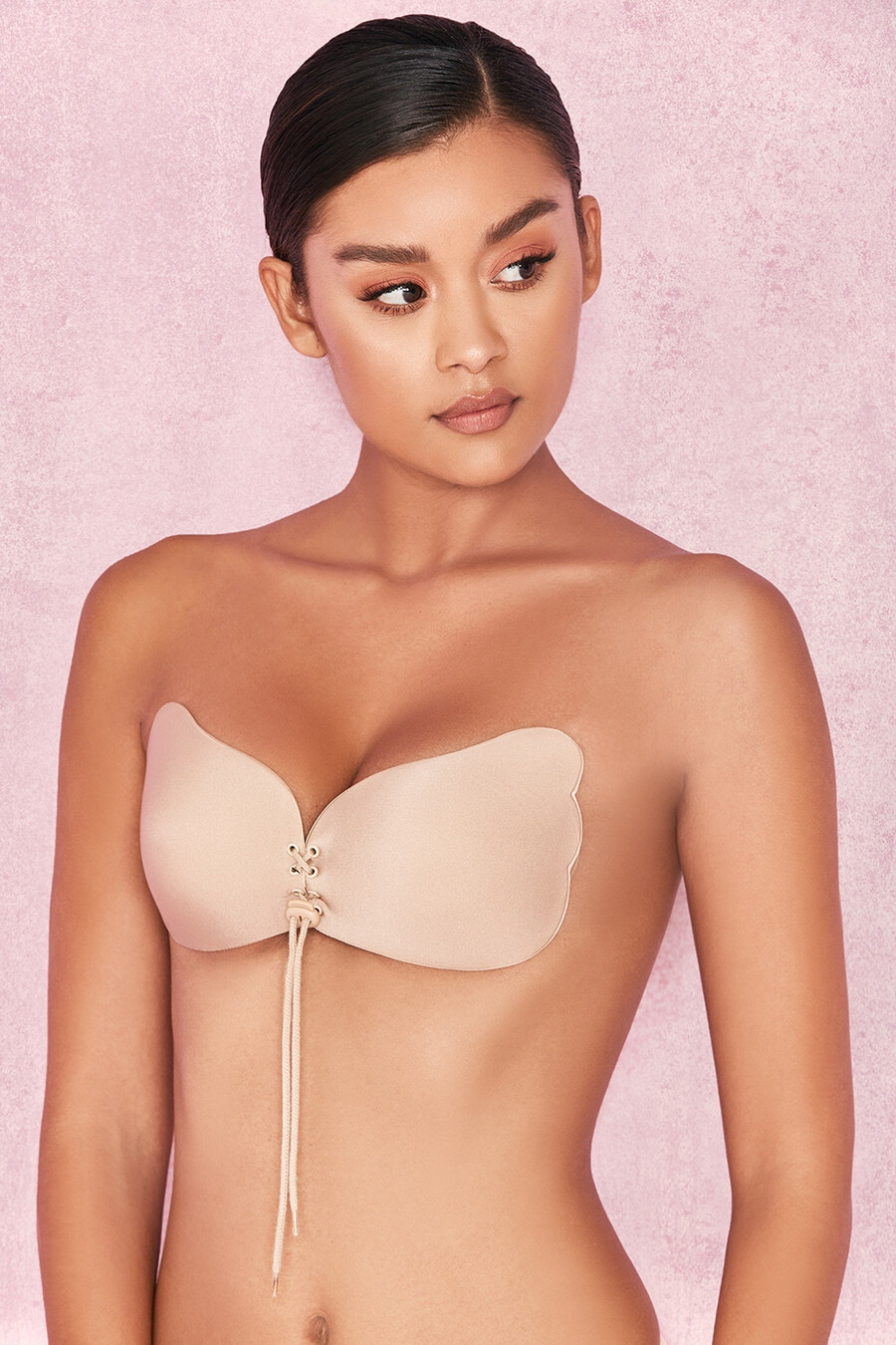 unsichtbarer push-up-bh – beige