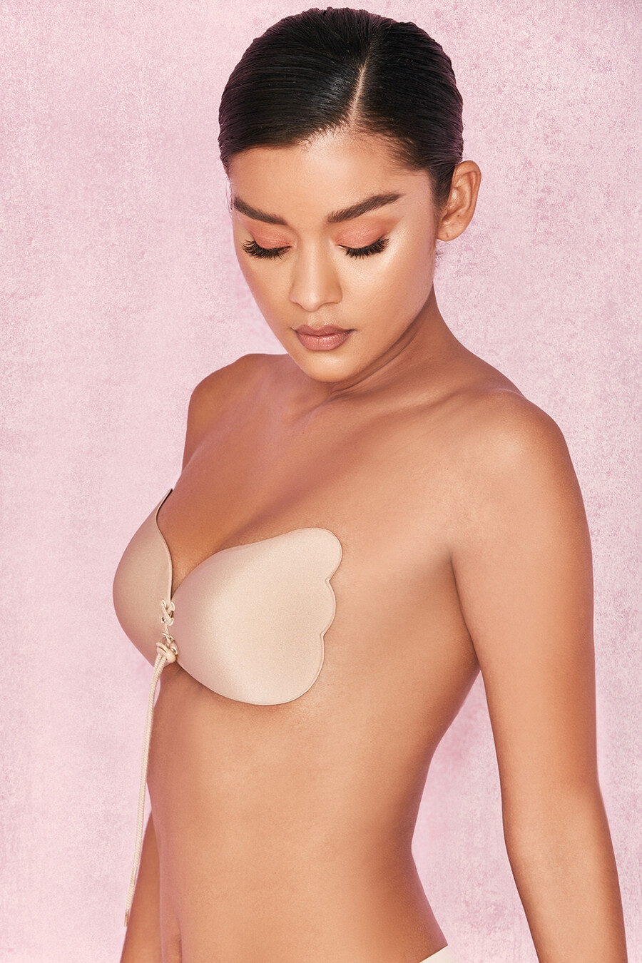 unsichtbarer push-up-bh – beige