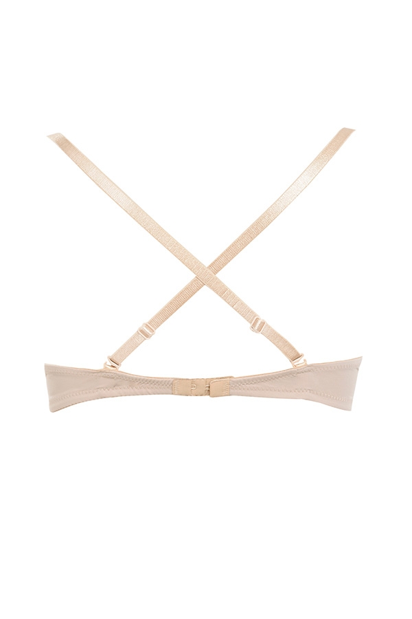 verstellbarer bh mit mehreren positionen – beige