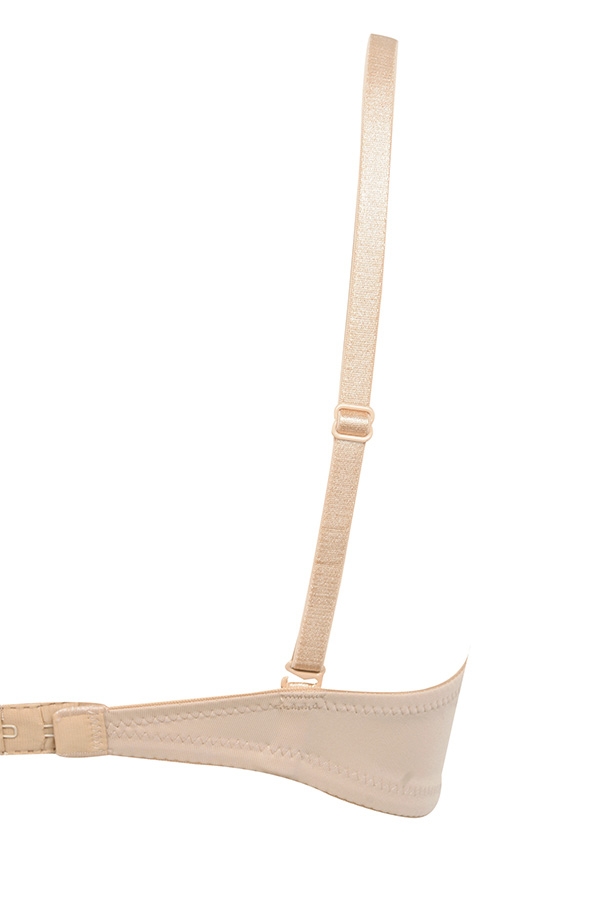 verstellbarer bh mit mehreren positionen – beige