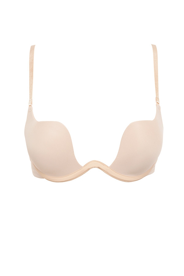 verstellbarer bh mit mehreren positionen – beige