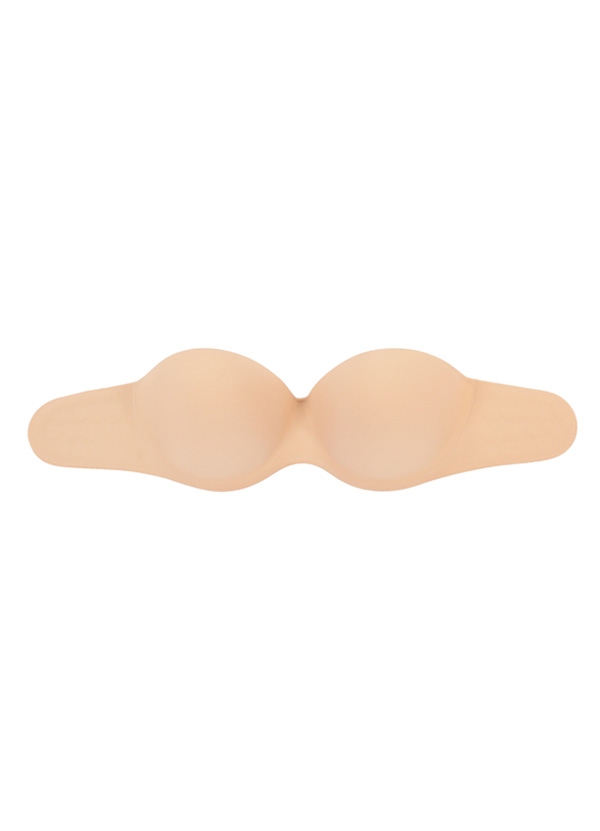 trägerloser rückenfreier vorgeformter klebe-bh – beige