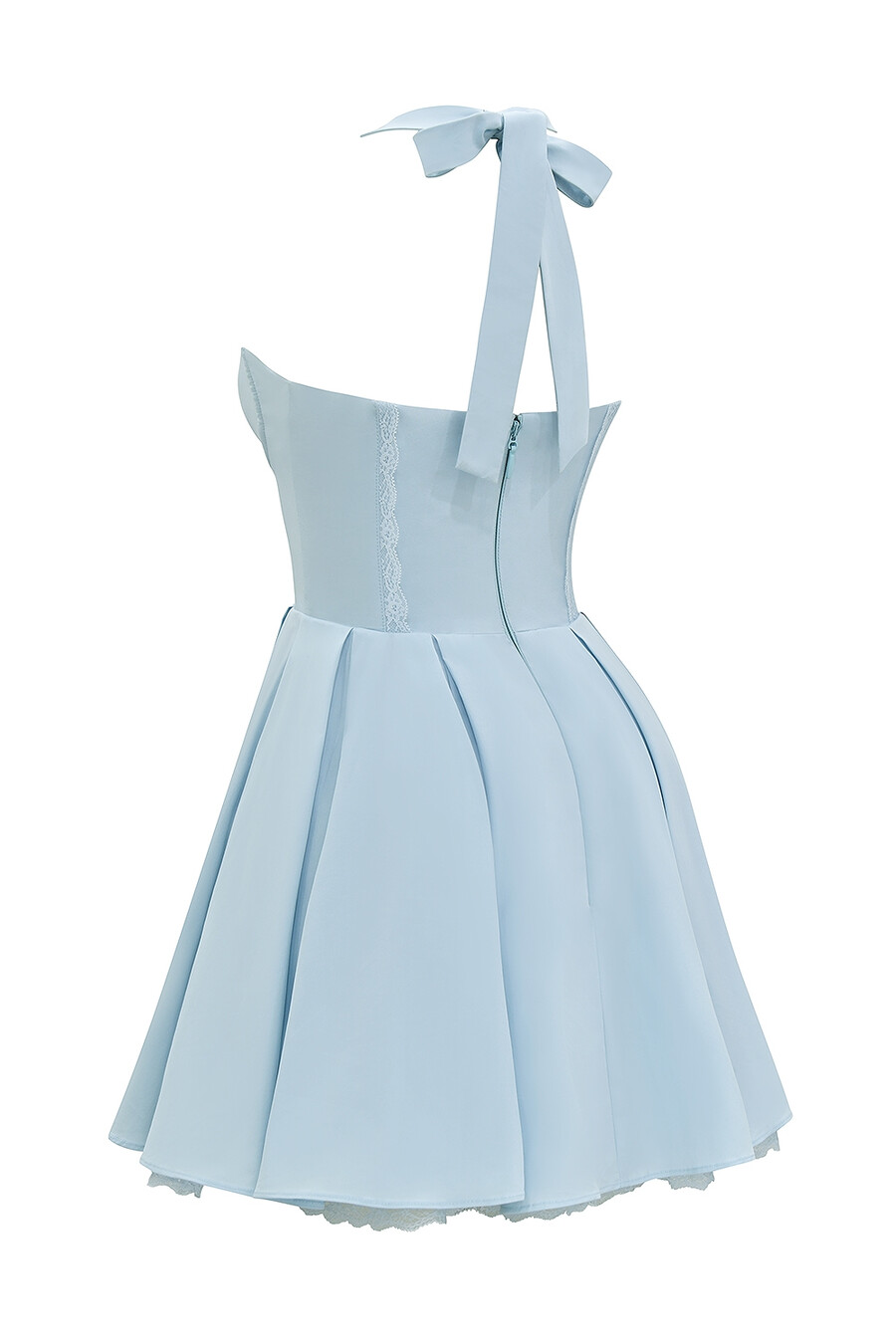 bluebell baumwoll-halter-minikleid