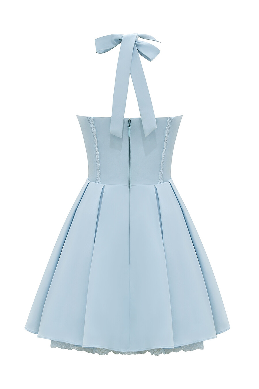 bluebell baumwoll-halter-minikleid