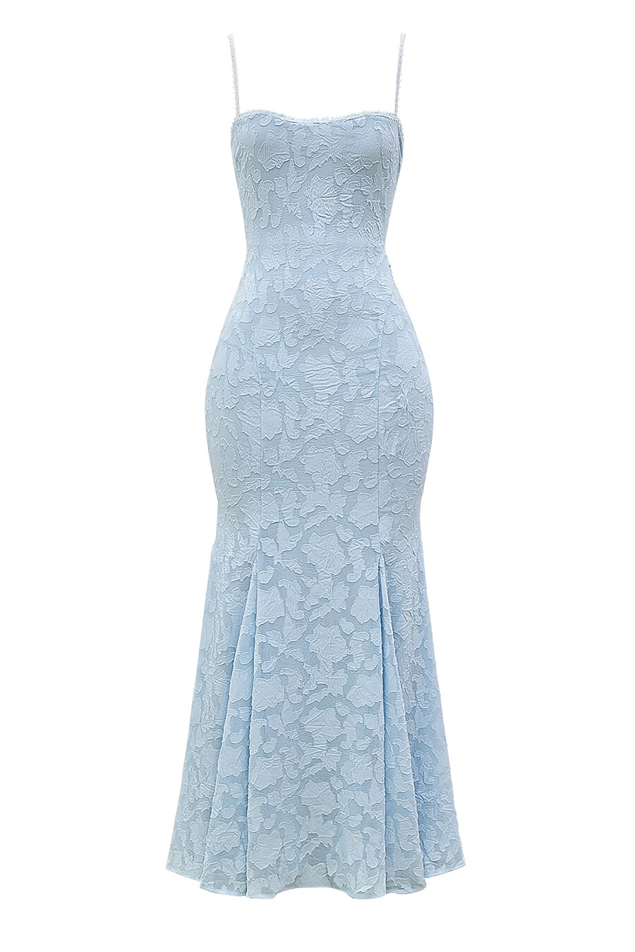 bluebell maxikleid mit schnürung am rücken