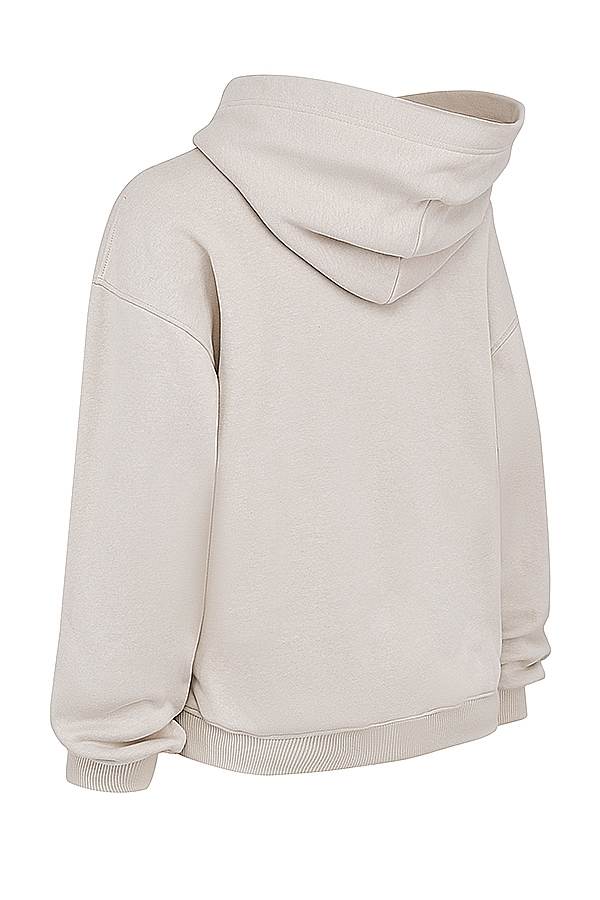 cloud zip through hoodie